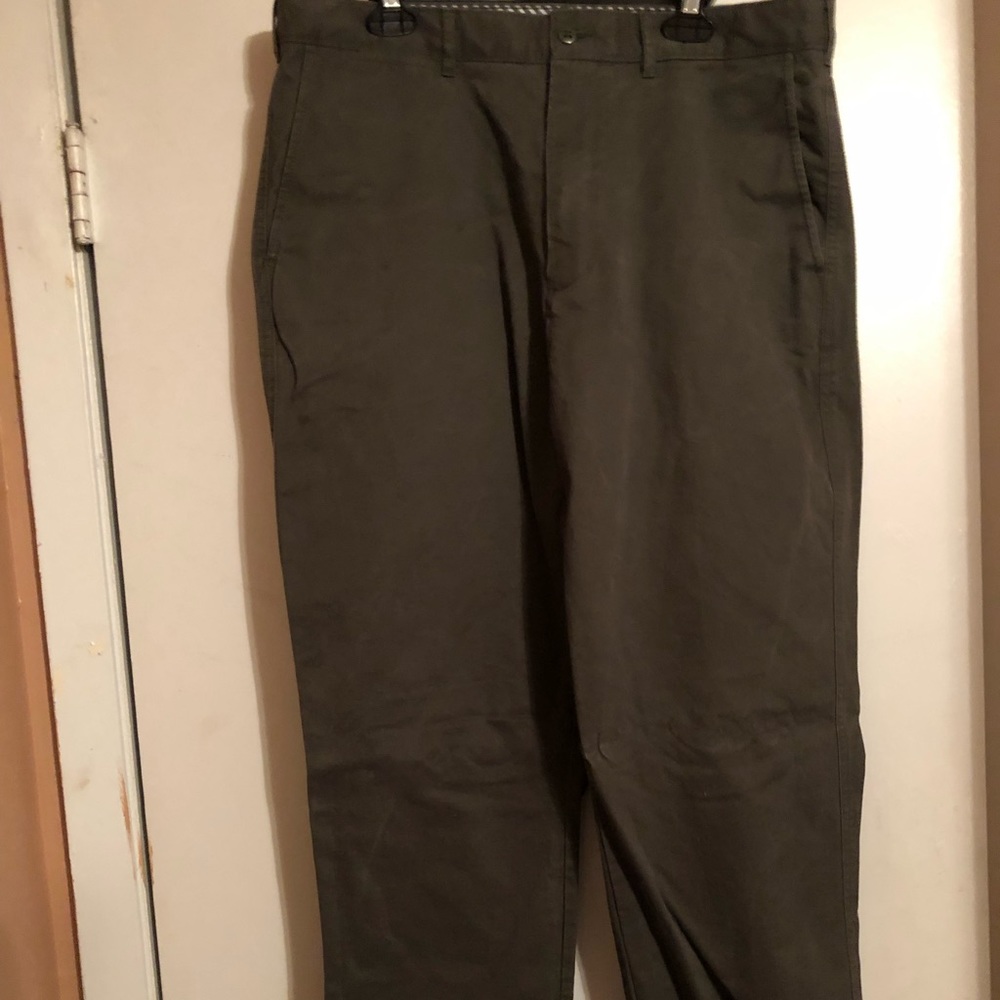 Olive green pants
